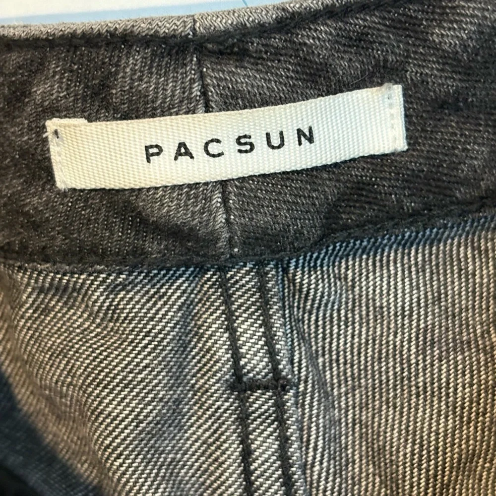 Pacsun Women’s Black Mom Jeans Size 22 - Picture 5 of 7